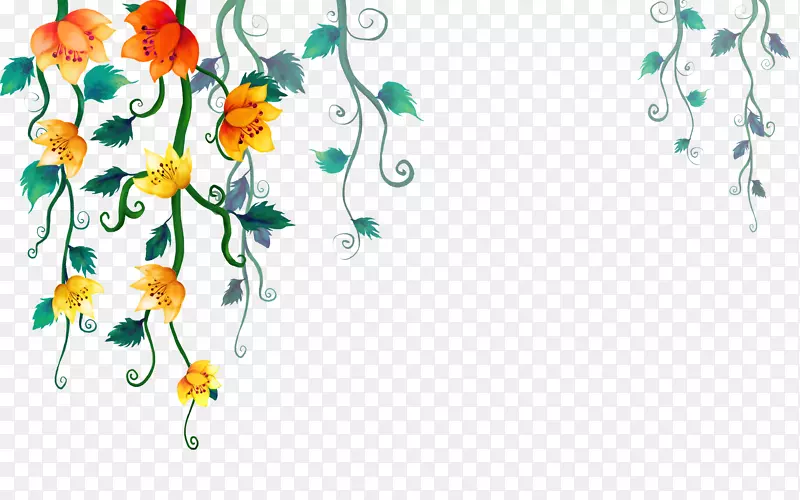 罗莎多花瓣纹身插图-卡通植物