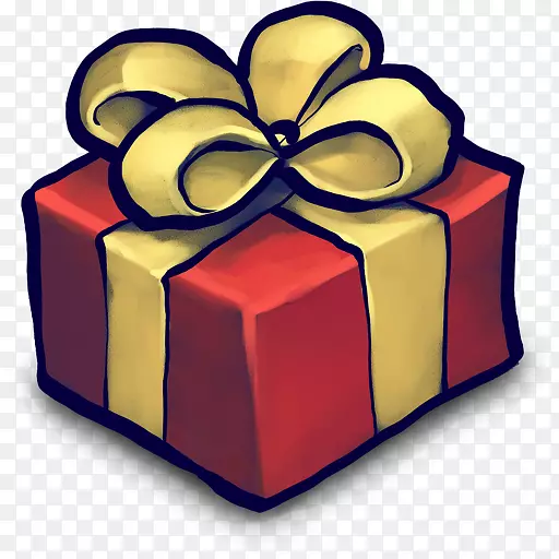 礼品装饰盒图标-礼品，礼品