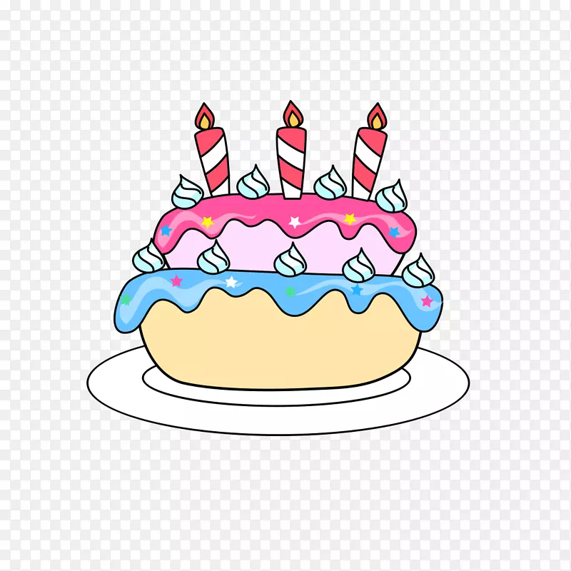 生日蛋糕，婚礼蛋糕，糖蛋糕装饰-生日蛋糕卡通