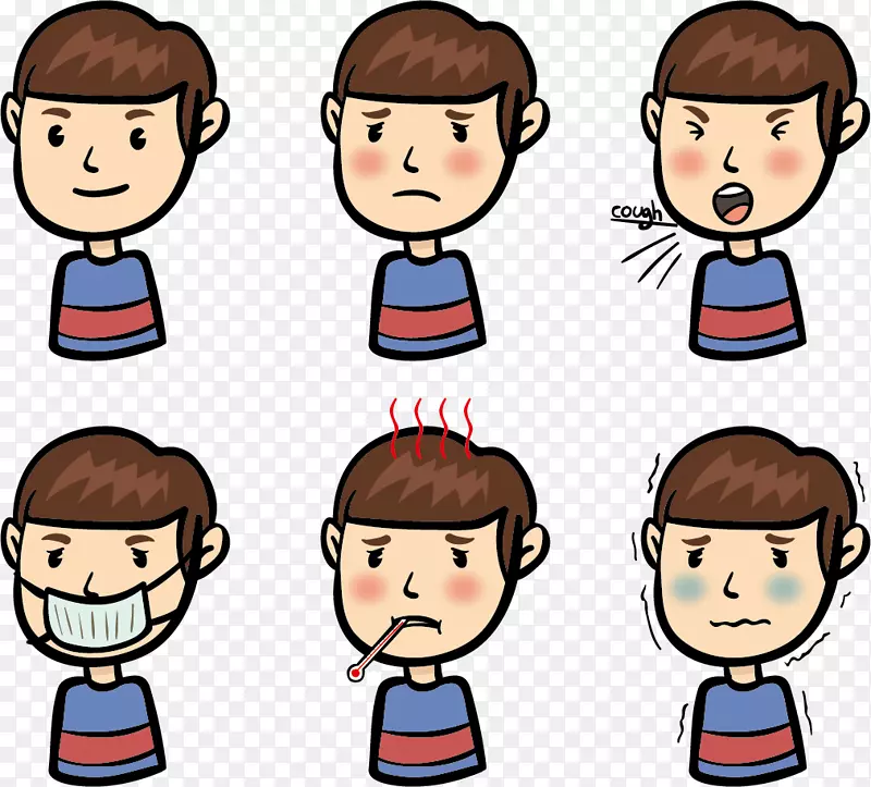 儿童绘画.病媒流感