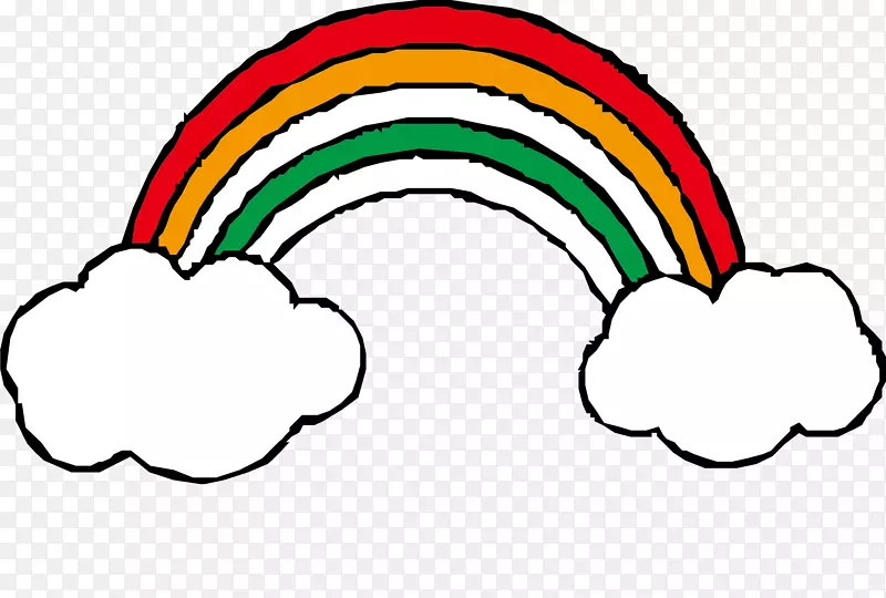 麋鹿园、学前幼儿中心、学龄前彩虹幼儿教育-彩虹与云彩