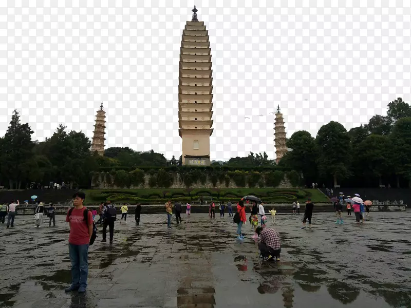 二元县三塔佛寺-大理圣殿