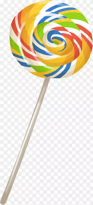 棒棒糖糖果-美丽的彩色棒棒糖