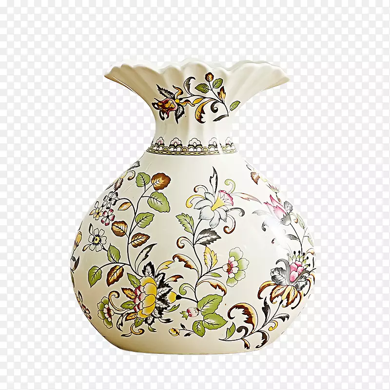 花瓶陶瓷瓶-肚皮花瓶材料