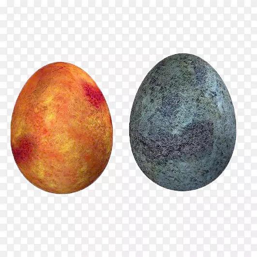 鸡或蛋恐龙蛋-2只恐龙蛋