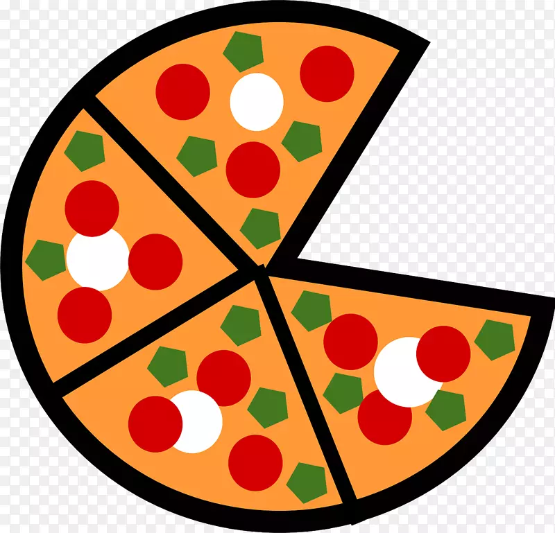 比萨饼动画意大利香肠剪贴画卡通披萨