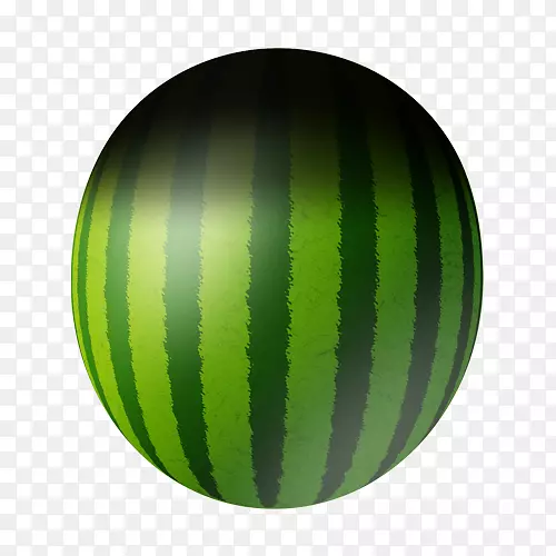 西瓜绿球椭圆-干净的椭圆形扣，无创意西瓜