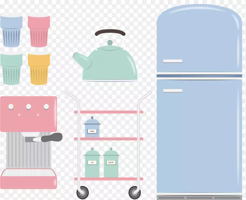 厨房冰箱-新鲜小厨房用具