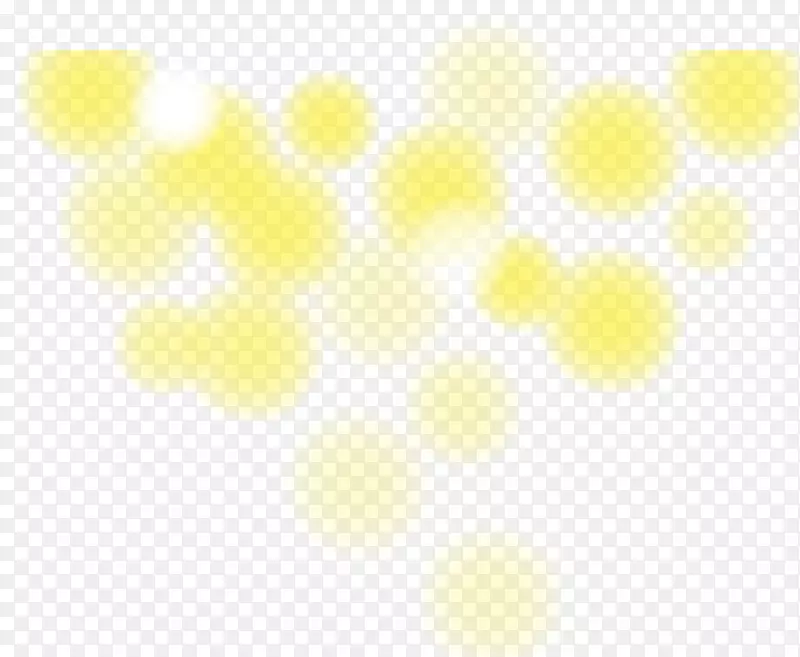 对称黄角图案-黄晕效应元件