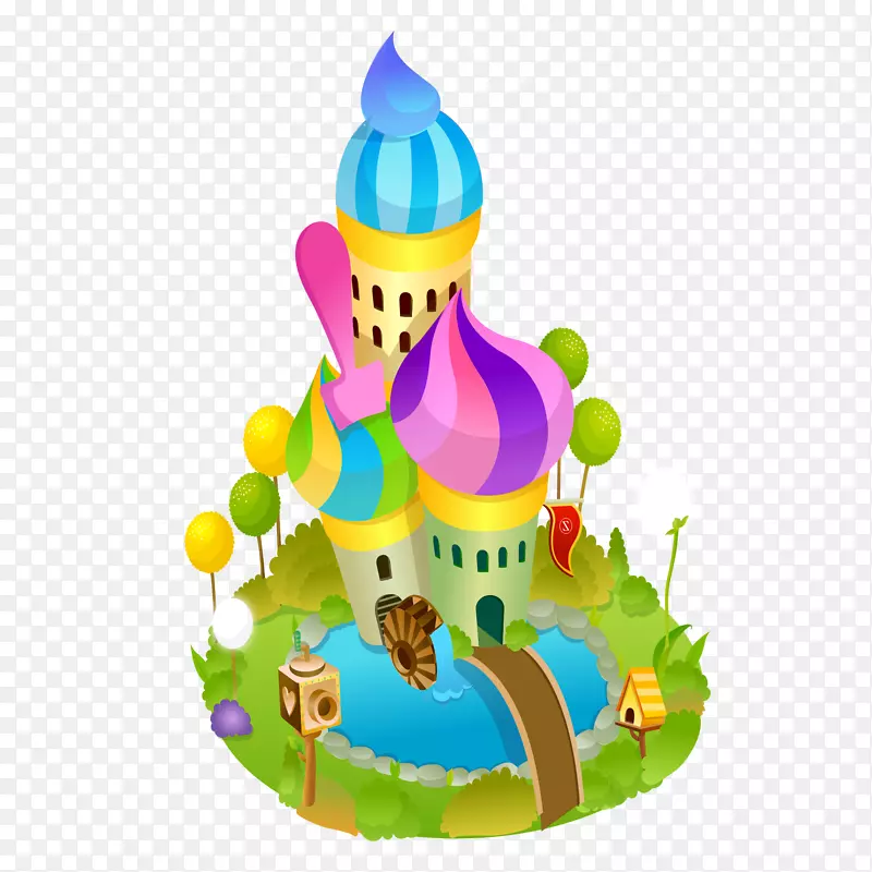 儿童动画-儿童城堡