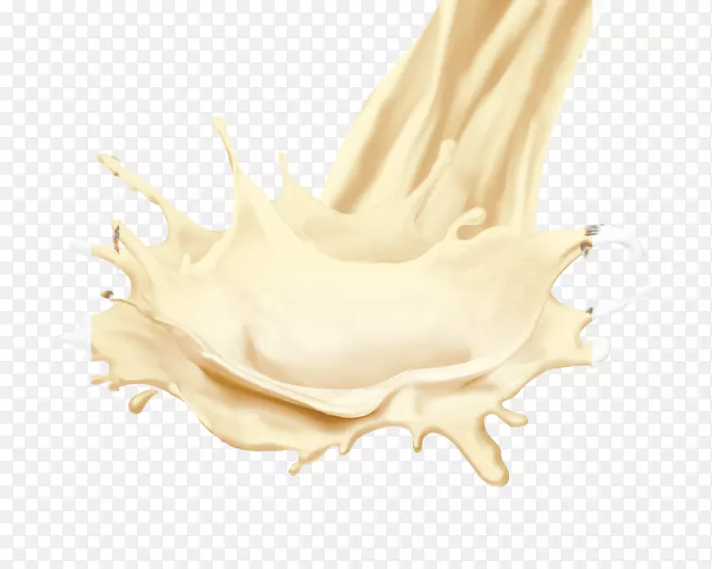 大拇指黄色食品-牛奶