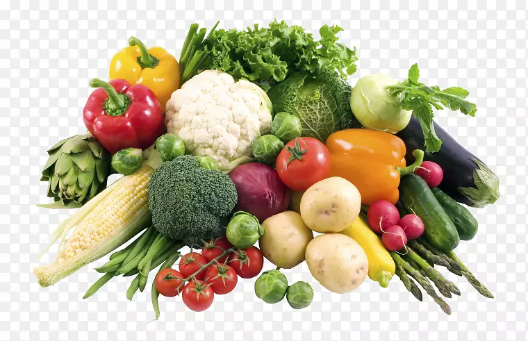 生食狂吃蔬菜健康饮食-一串蔬菜