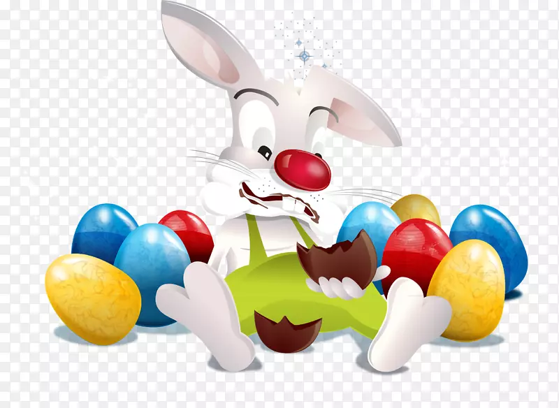复活节兔子复活节彩蛋-复活节插图