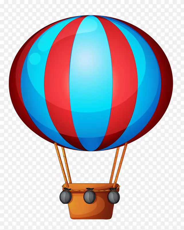 热气球绘图夹艺术-不一样的热气球