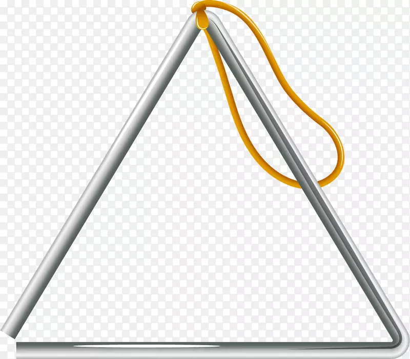 免版税乐器三角剪贴画手绘边框三角形