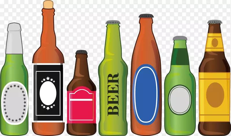 啤酒瓶酒彩绘啤酒瓶