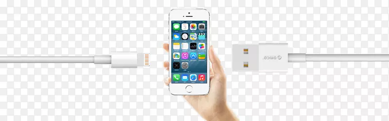 iphone 6+iphone 5s iphone 6s iphone 5c电池充电器-苹果创意数据线