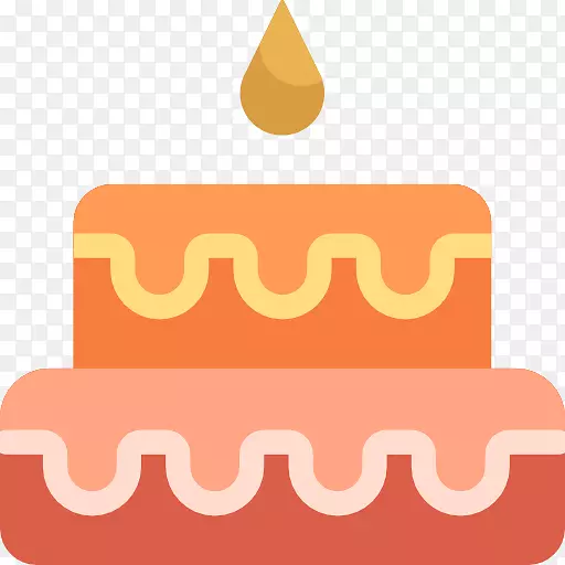 生日蛋糕糕点店可伸缩图形剪辑艺术-红色生日蛋糕