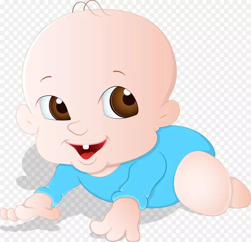 婴儿脸儿童剪贴画卡通婴儿肚子