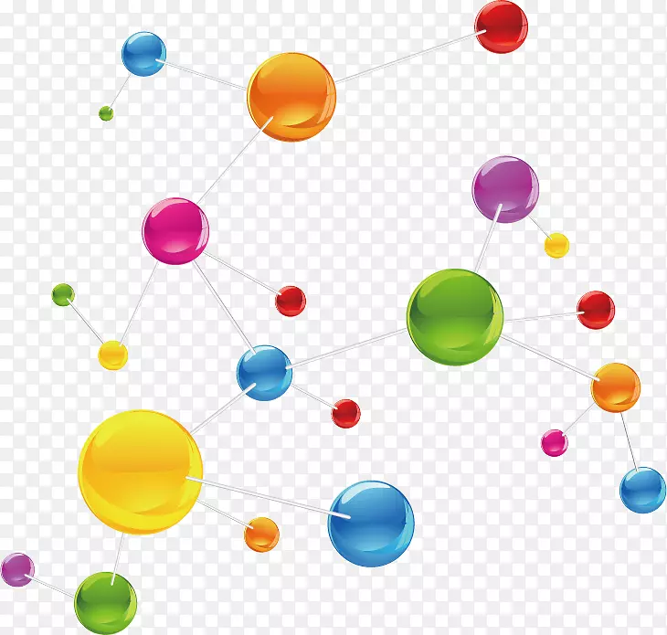 分子化学实验室插图.装饰水晶球