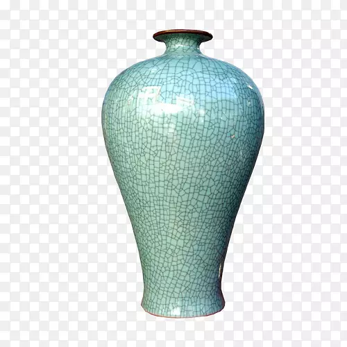 花瓶青色设计师-蓝色花瓶