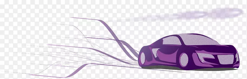 时尚配件紫飞车