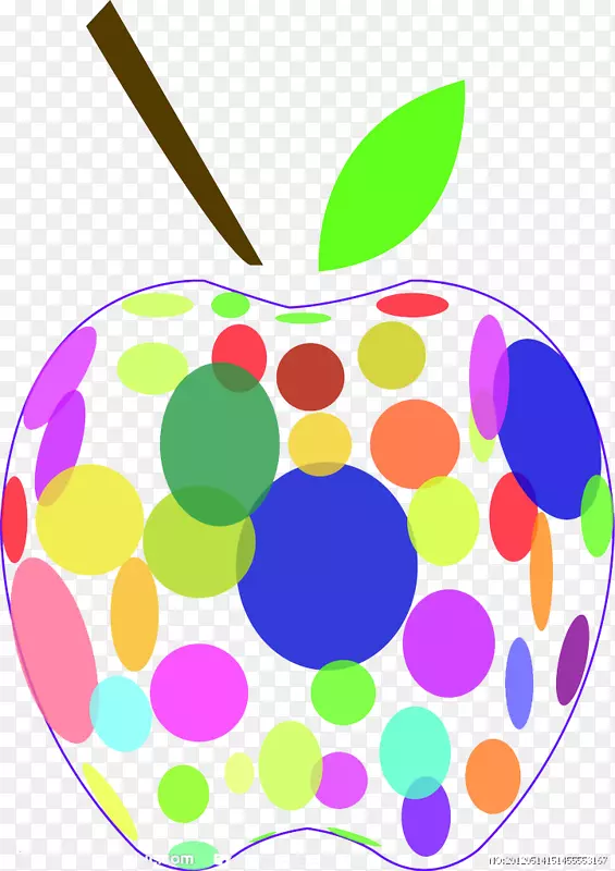 苹果创意-苹果色彩创意