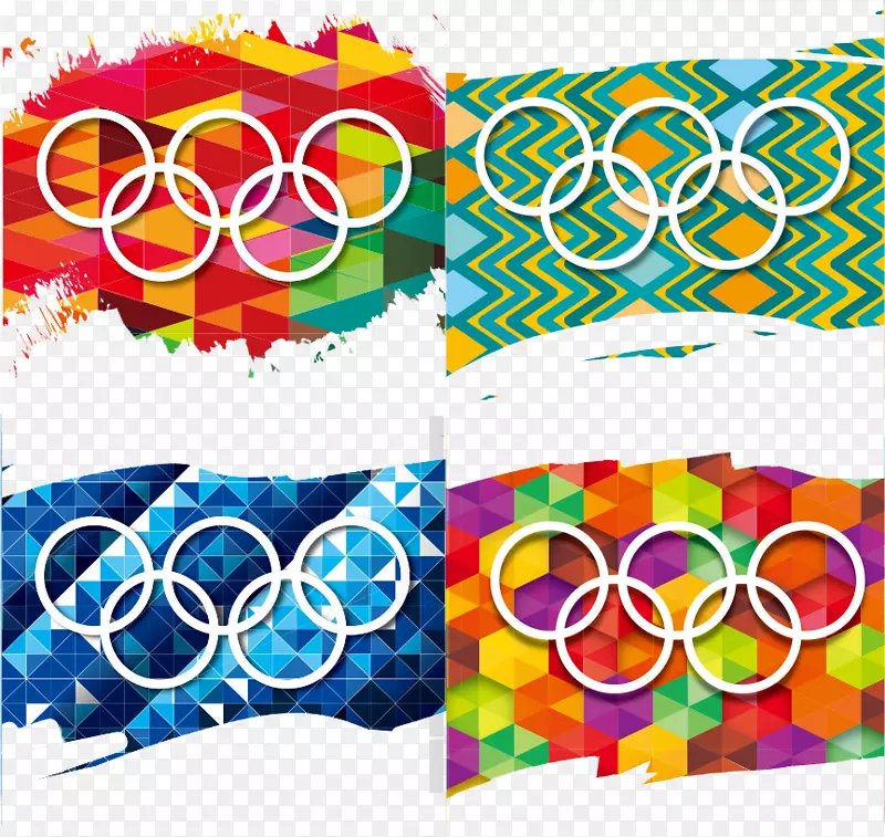 2016年夏季奥运会里约热内卢夏季残奥会环奥运标志-里约奥运会