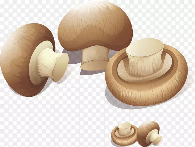 香菇卡通-精美的卡通蘑菇和蔬菜