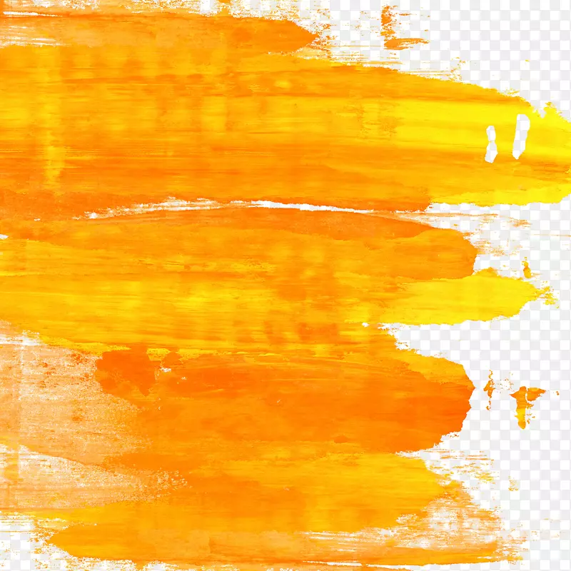 纸水彩画黄橙黄水彩涂鸦HQ图片