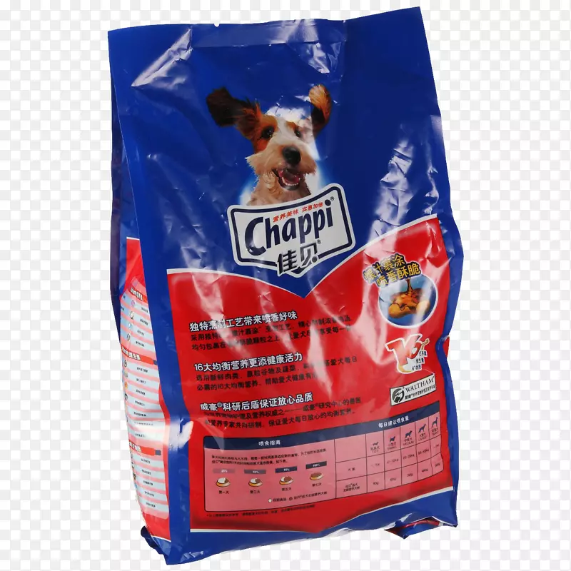 狗食小狗包装和标签食品包装.小狗食品
