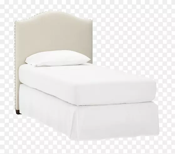 床框床垫舒适-床PSD卡通