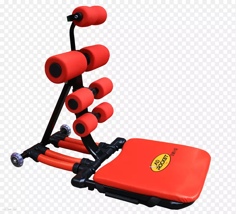健身运动跑步机-红色健身器材