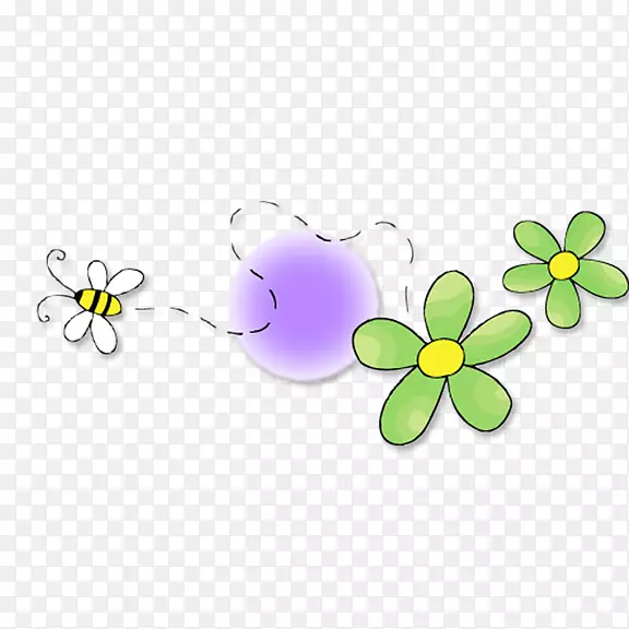 蜜蜂花-蜜蜂和花
