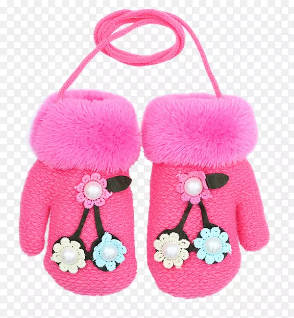 Slipper Amazon.com手套儿童针织-婴儿手套