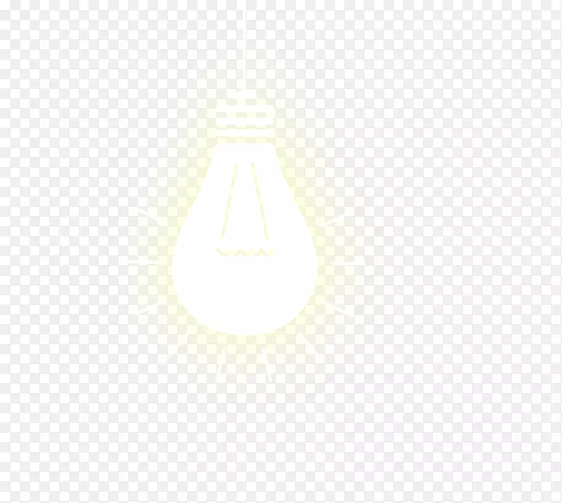 白光图案-灯泡概念图标