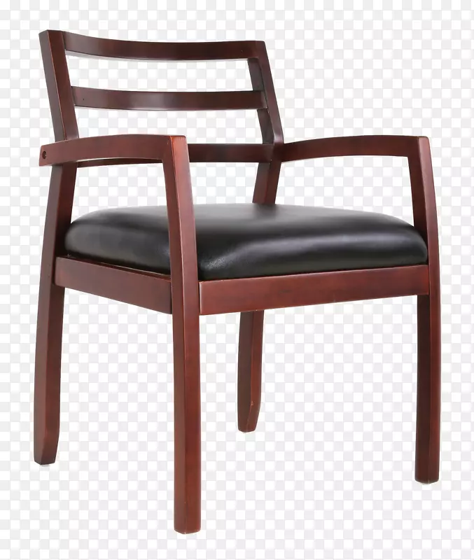 桌椅，躺椅，家具，办公椅-材料桃花心木背办公椅