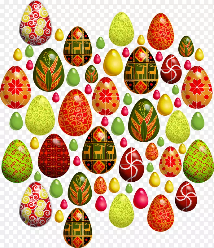 复活节彩蛋图案-彩蛋