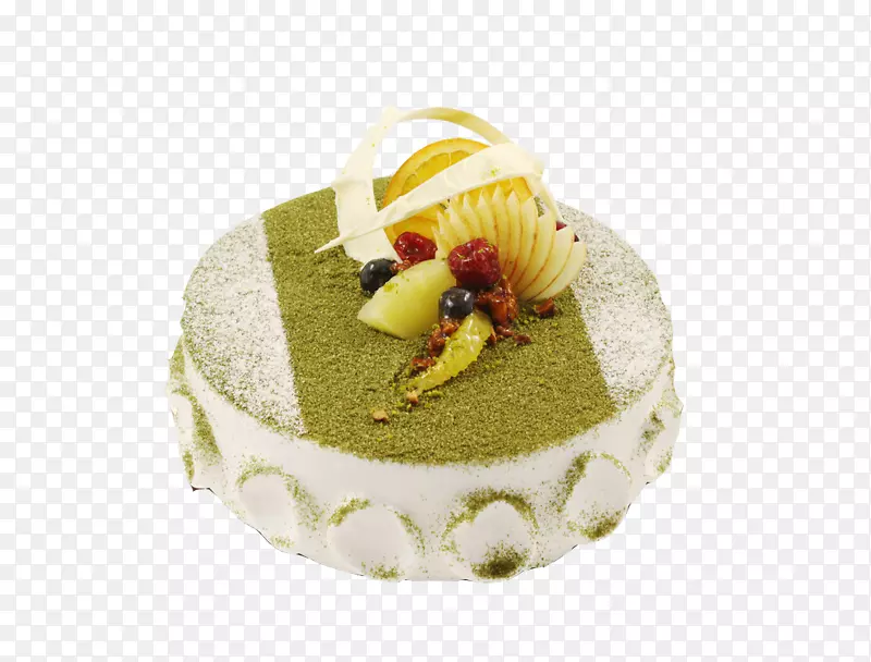 托尔特水果蛋糕海绵蛋糕茶杯绿茶水果蛋糕