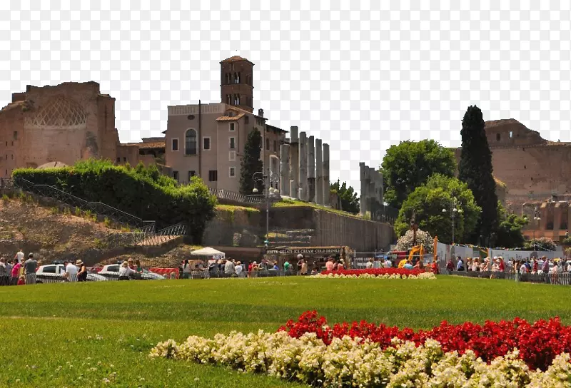 古罗马景观遗址-意大利罗马遗址风景1