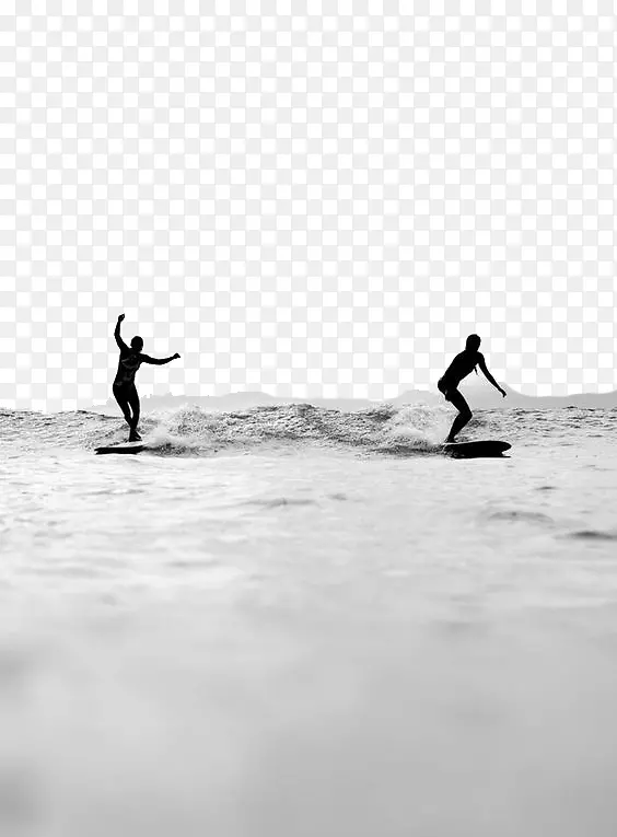 冲浪冲浪板文化风浪极限运动-两波巨浪