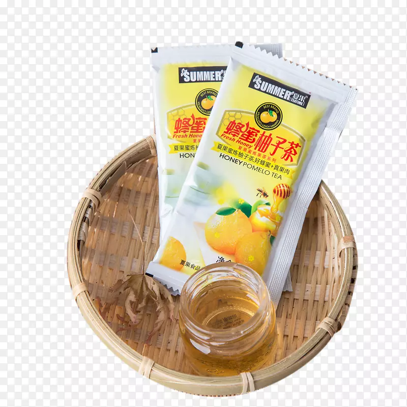 玉花茶汁软饮料生姜茶筛蜂蜜柠檬茶