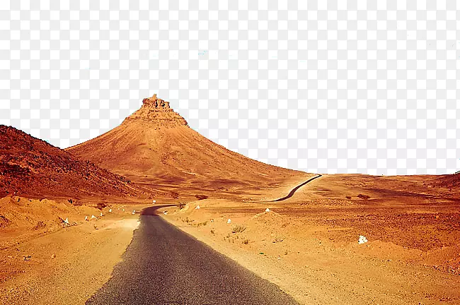 马拉喀什撒哈拉沙漠沙丘-沙漠公路