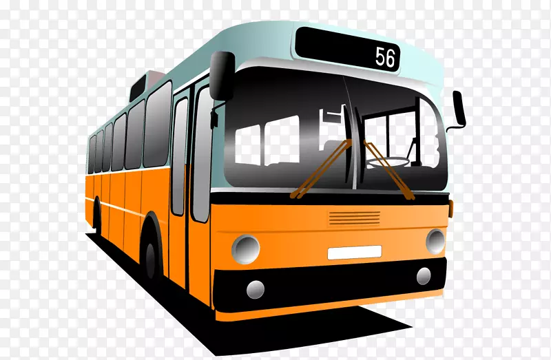 巴士-免费剪贴画-城市巴士