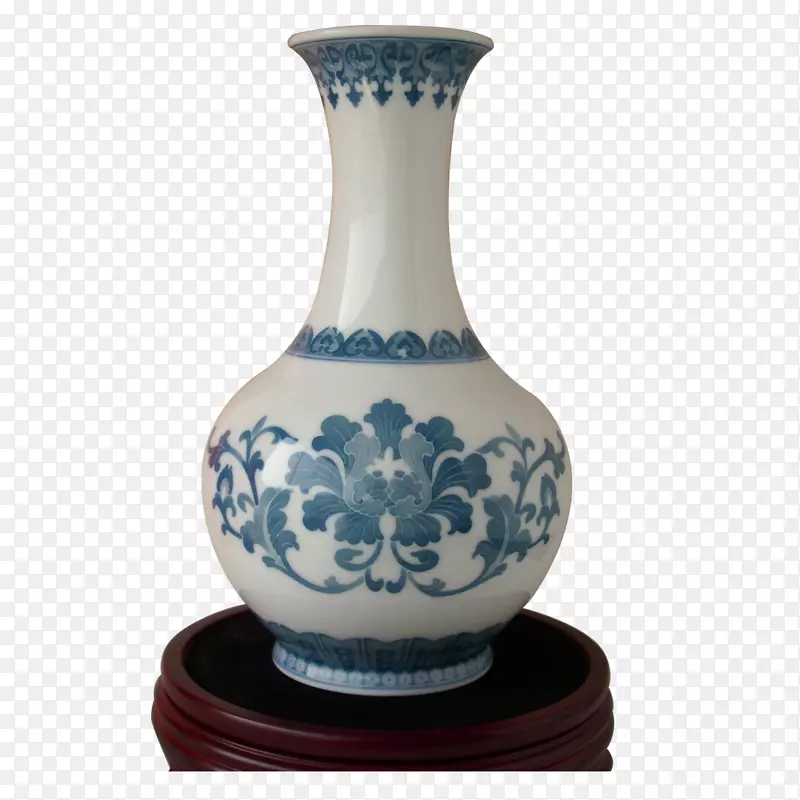 景德镇瓷器-青花瓷花瓶