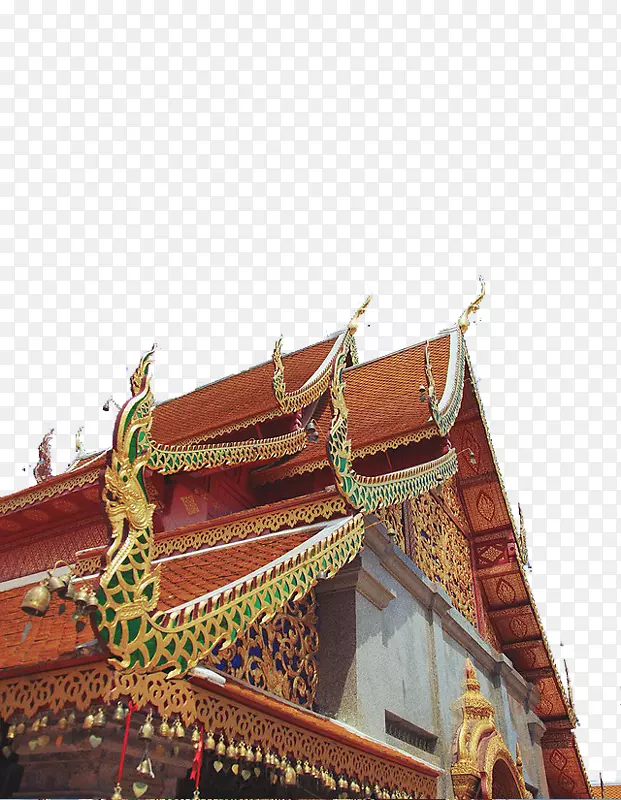 Wat Phra，DOI Suthep Wat suan Dorg佛教寺院-泰国清迈佛寺杨射