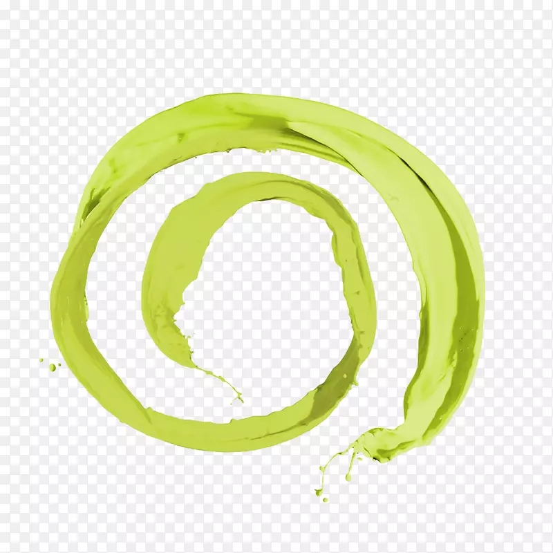 绿色颜料-绿色颜料漩涡