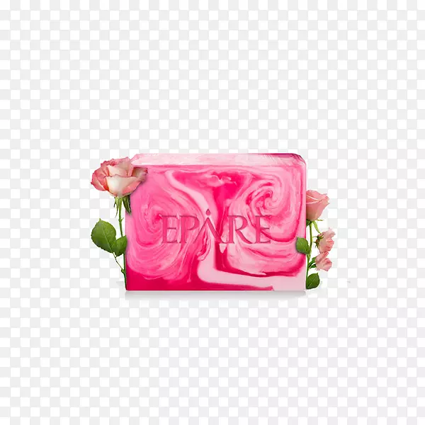 海滩玫瑰花园玫瑰香皂精油易帕可汗玫瑰香皂手工香皂女