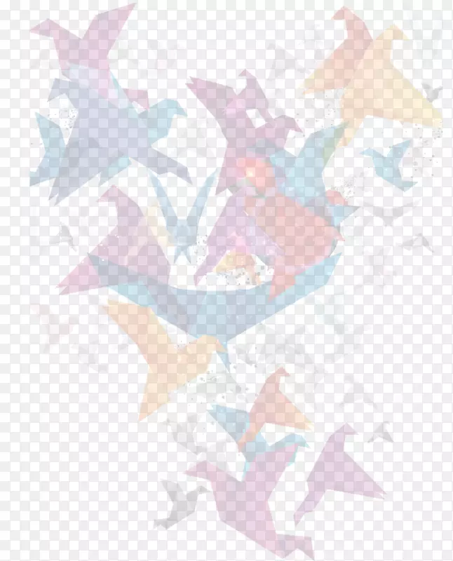 千只纸鹤折纸纸鹤彩色纸鹤