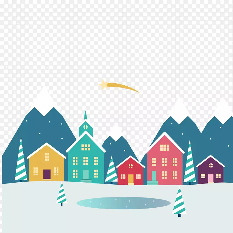 圣诞村下载-冬季雪